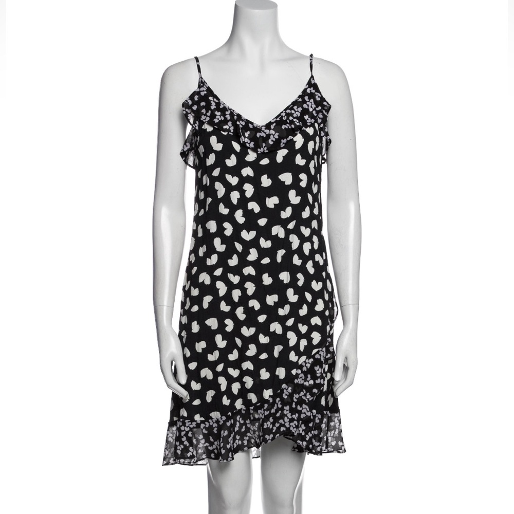 Michael Kors Black Printed Dress